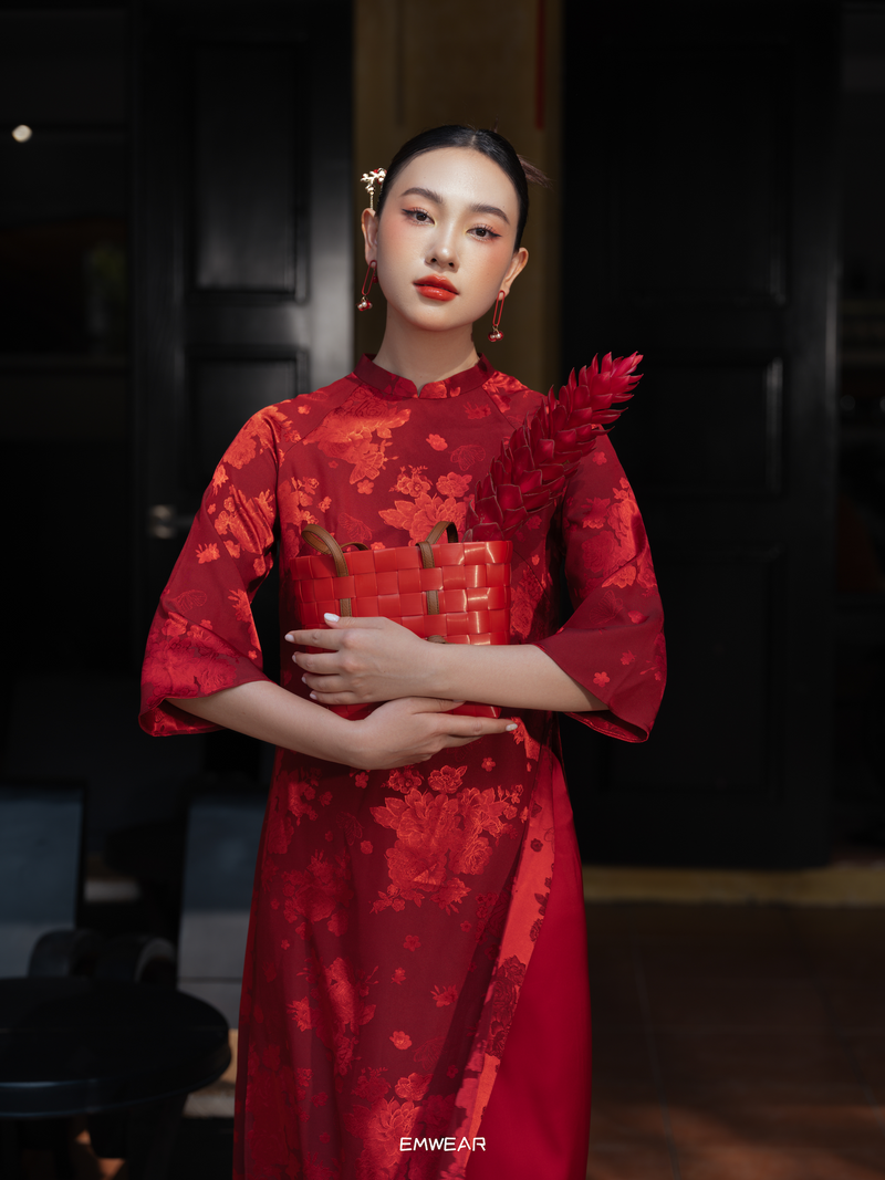 Ao Dai - Red