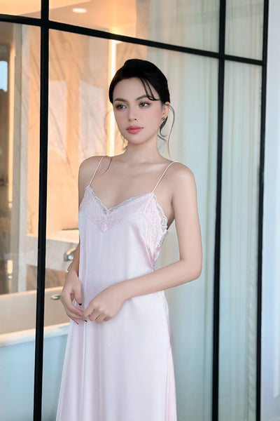 Bri Color Block Slip Dress