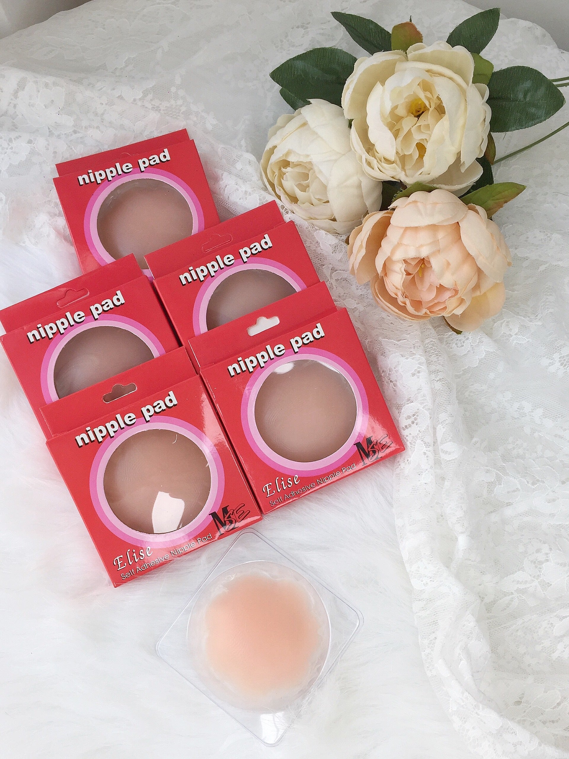 Combo 5 Hộp Dán Nhũ Hoa Silicon