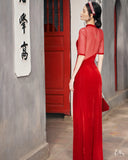 Sườn Xám Tay Lửng (Mị)