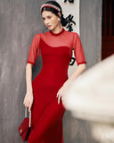 Sườn Xám Tay Lửng (Mị)