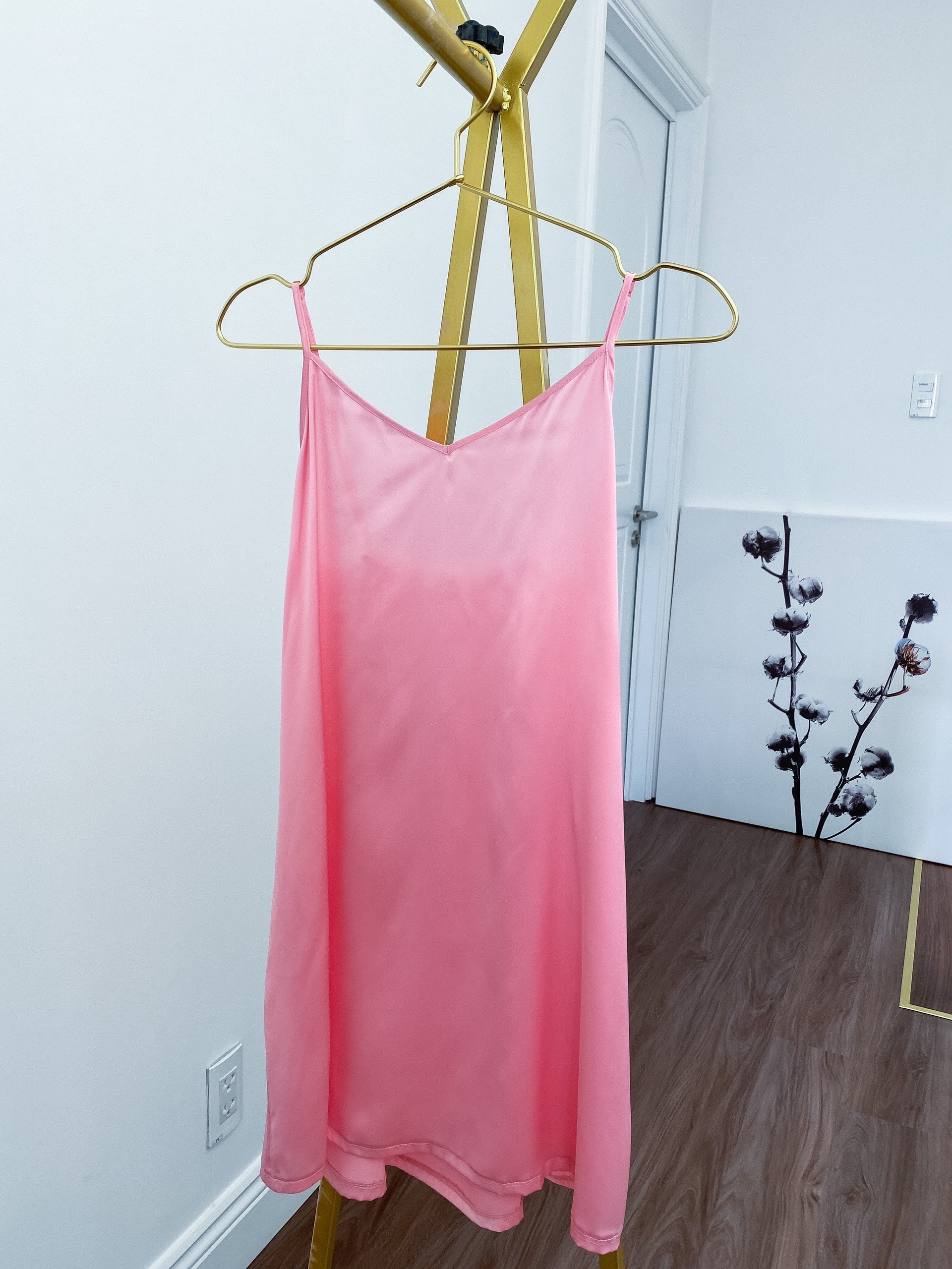 Đầm Lụa 2 Dây Slip Dress