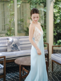 Silk Peony Dress
