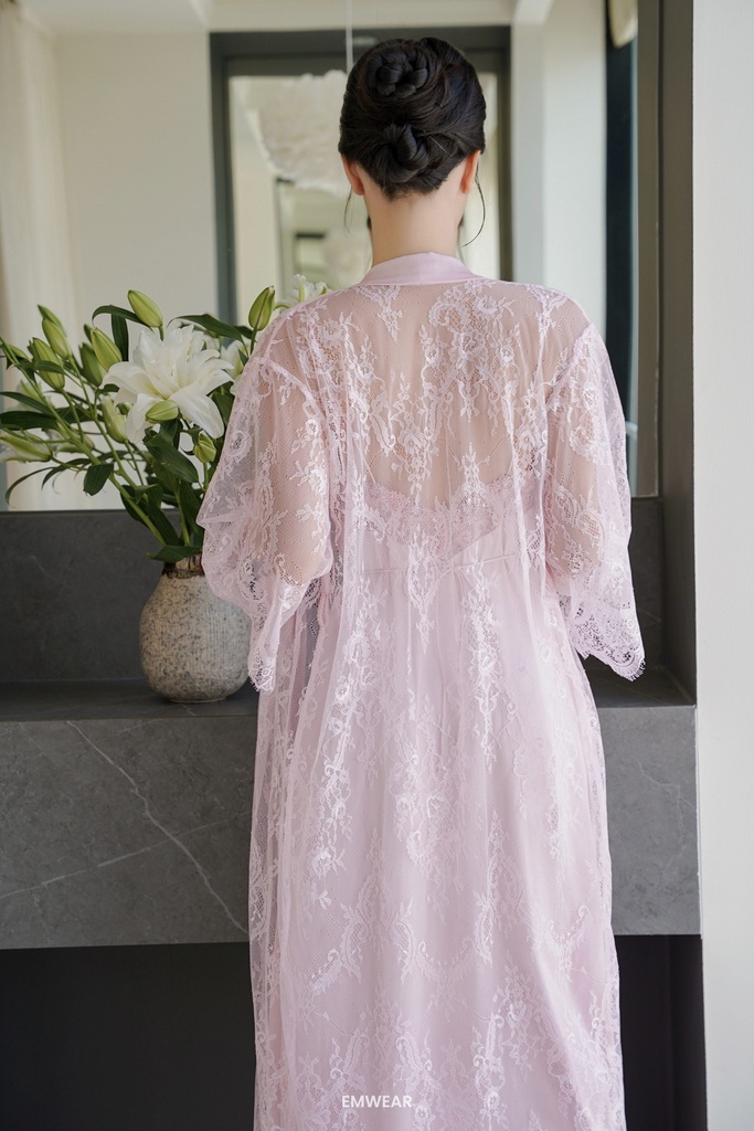 Spring Robe Floral Creed Spring Flower Robe – EM Wear