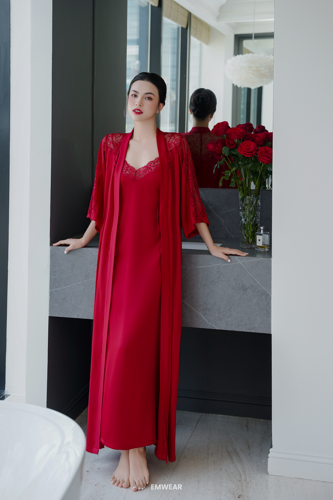 Brimstone Robe in Red – EM Wear