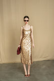 Champagne Glow Dress