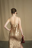 Champagne Glow Dress