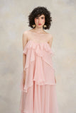 Rose Flounce Dress