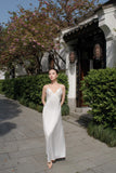 Silk Peony Dress
