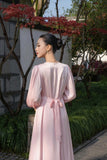 Silk Peony Robe