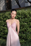 Silk Peony Dress
