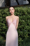 Silk Peony Dress