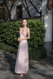 Silk Peony Dress